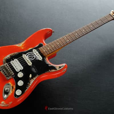 Fender Stratocaster Orange S/S/H Heavy Aged Relic image 7