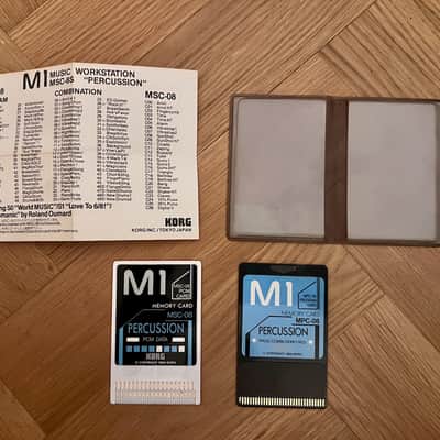 Korg M1 Memory Cards - Set of 7 for M1, M1R, T1, T3, T3, M3R image 4