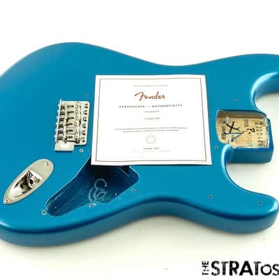 Fender American Professional Classic Strat BODY HARDWARE Faded Lake Placid Blue image 2
