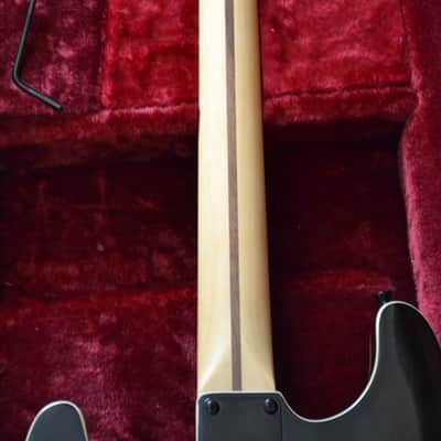 Custom Build Strat Style HSS w/Dimarzio PU's, Gloss Black w/Cream Double Binding image 8