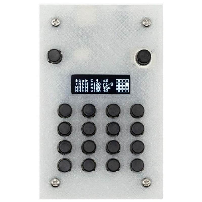 Distropolis Goods Phantasmal Force USB-C Micro MIDI Controller (clear) image 1