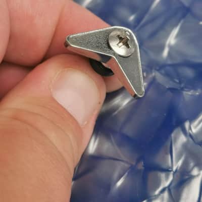 Ibanez Strap button attache courroie 1970-1980 - Chrome image 2