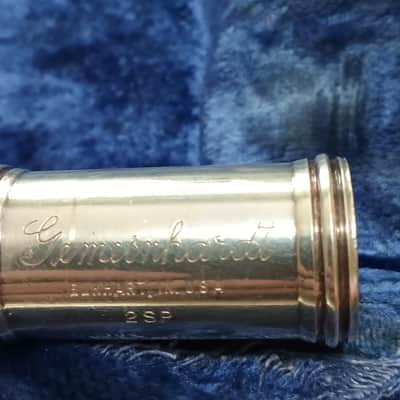 Gemeinhardt 2SP Straght-Headjoint Flute with Offset G 2010s - Silver-Plated image 2