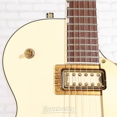 Gretsch Electromatic Pristine LTD Jet Electric Guitar with Bigsby - White Gold (EPLTDJSCWGd2) image 6