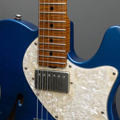 Don Grosh Electric Guitars - NOS Hollow T - Lake Placid Blue - Timeworn Finish image 6