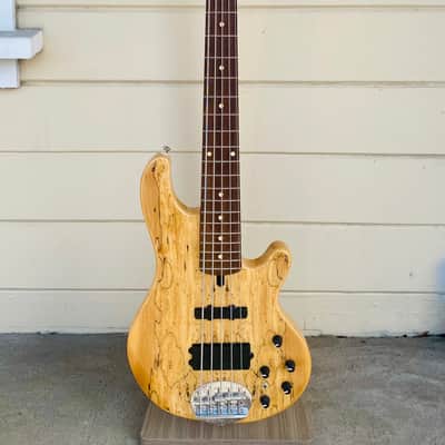 LAKLAND SKYLINE SERIES 5 STRING 55-02 DELUXE 5 STRING BASS SPALTED ROSEWOOD W/ GIG BAG - 2018 image 2