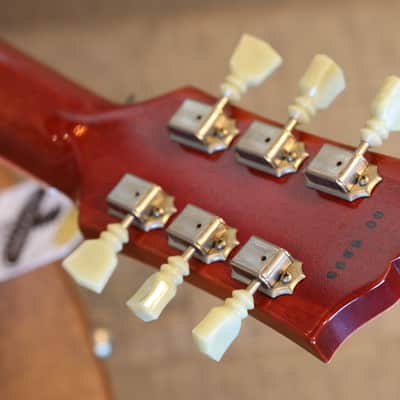 2006 Gibson Custom Shop Les Paul 1960 Reissue Electric Guitar Lemonburst + COA OHSC image 21