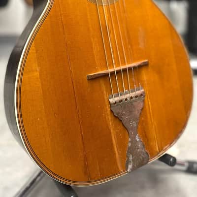 Lyon & Healy Parlor Guitar 1890 Natural - Fit perfectly with a New Guardian CG 018 TP Parlor Case image 2