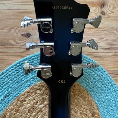 Hagstrom Super Viking – Semi Hollow, Dark Baltic Sea Blue – Excellent Condition image 12