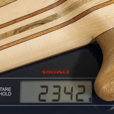 Mayones Cali 5 Mini Bass Flamed Maple T.E.W. - Trans Natural Matt image 13