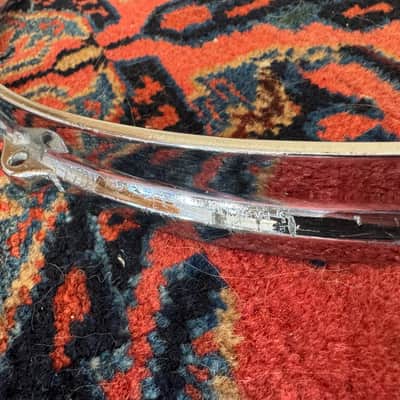 Gretsch 1960s Round Badge Era 14 Inch Snare Side Hoop Die Cast 8 Lug image 12