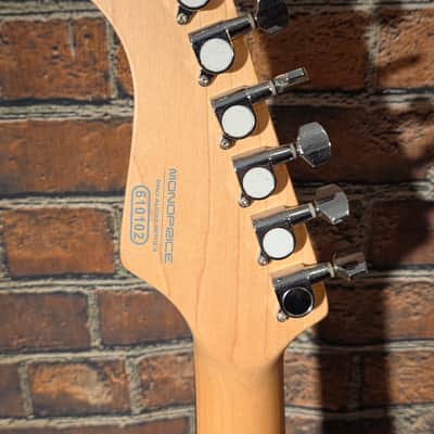 Monoprice S-Style Electric Guitar Red image 16