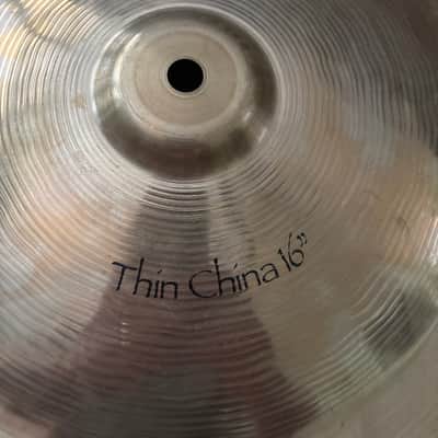 Paiste 16" Signature Thin China Cymbal 1989 - Present - Traditional image 2