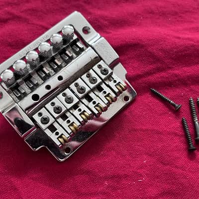 Kahler vintage Fender tremolo bridge chrome image 1