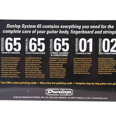 Dunlop 6500 System 65 Guitar Maintenance Kit image 3