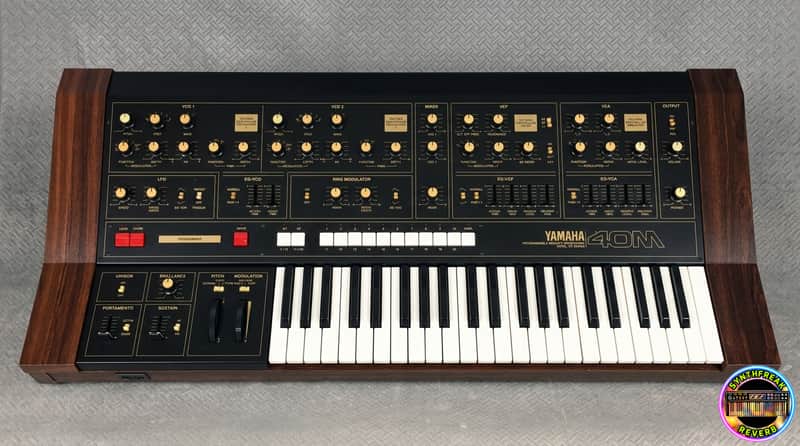 Yamaha CS40 β
Yamaha CS40M Dual-VCO Monophonic Powerhouse β
RARE Vintage from 70s Analog Synth β
Classic 70s Sound β
Cleaned & Fully Checked β
Worldwide Shipping Yamaha CS-40M image 1