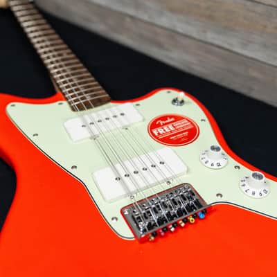 Squier by Fender FSR Paranormal Jazzmaster XII 12-String Electric - Fiesta Red (0596-SR) image 18
