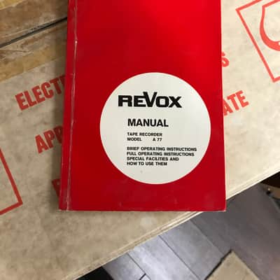 Revox A-77 1969 image 9