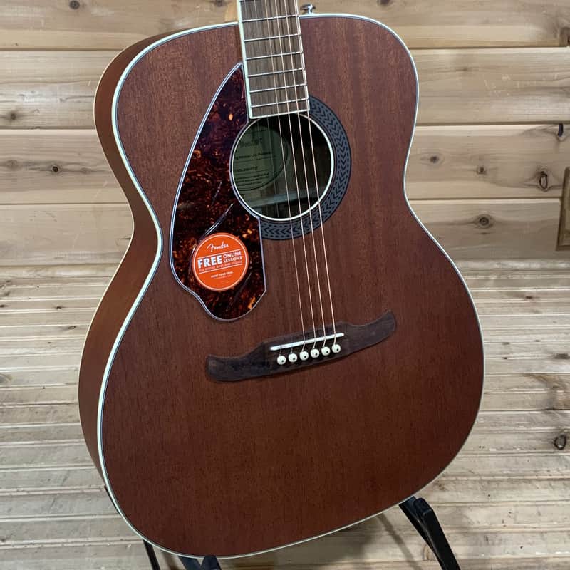 Fender Tim Armstrong Hellcat Acoustic Guitar Left Handed - Natural image 1