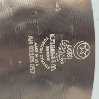 Zildjian 20" K Custom Dark Ride Cymbal 1995 - Present - Traditional image 6