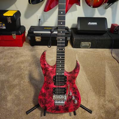 Custom  Matt finish Super Strat Project, with gig bag image 1