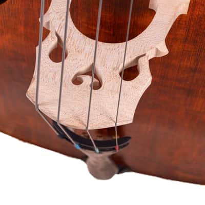 Gamba Double Bass 3/4 Antique Style - Hand-Made in Romania #15 image 5