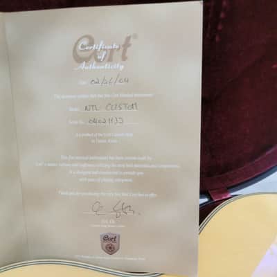Cort Ntl custom shop 2004 - nat image 10