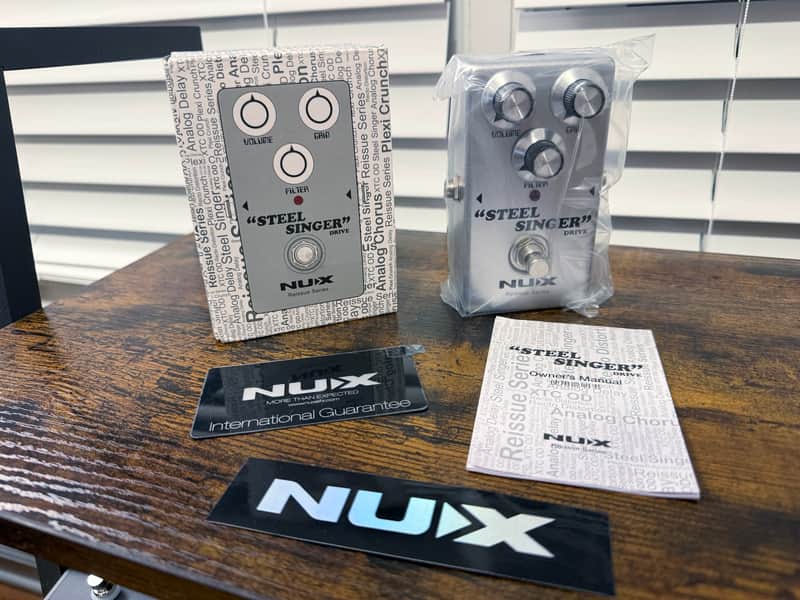 🎸 NUX Steel Singer Drive – BRAND NEW – Guitar Overdrive Pedal image 1