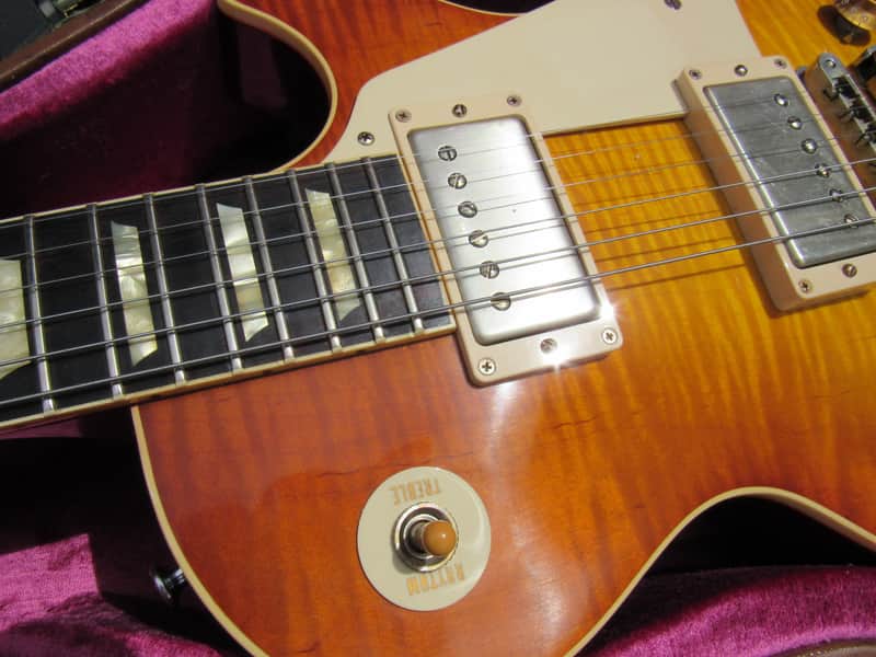 Gibson Custom Shop '58 Reissue Les Paul - LPR8 - Historic Reissue - Flame Top - Sun Rise Tea Burst image 1