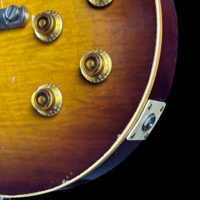 Gibson Custom Dealer Select 1959 Les Paul Brazilian Golden Poppy Light Aged w/case 96065 image 6