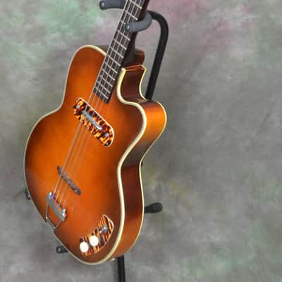 Vintage Kay K162 Howlin' Wolf Bass Guitar w/Case image 7
