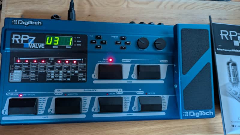 DigiTech RP-7 2000s - Blue: $118.54 (75% off MSRP!)