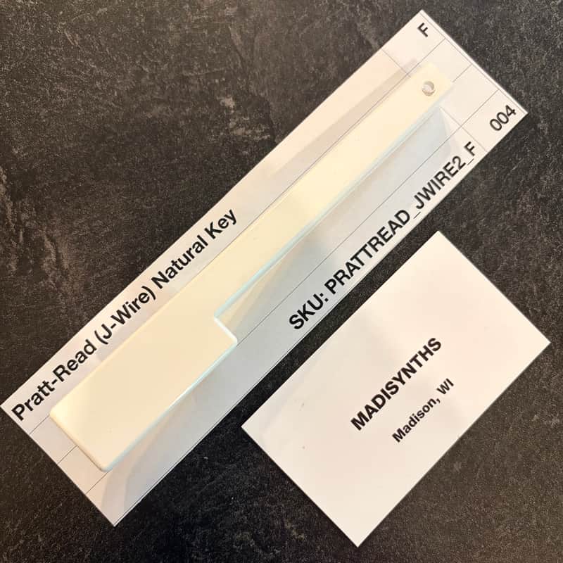 ORIGINAL Pratt Read Replacement F Key (J-Wire Keybeds) for ARP 2500/2600, Moog Minimoog, Oberheim OBX/OBXa/OB8, Sequential Prophet-5/10, PPG Wave 2.2, EML 500, and more image 1
