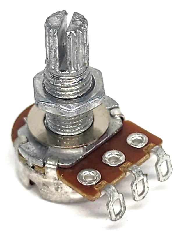 Set of 4 Squier Modders Dime Size A500K Split Shaft Potentiometer image 1