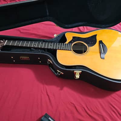 Yamaha A5R-VN Dreadnought with Electronics 2010s - Vintage Natural image 3