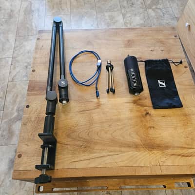 Sennheiser PROFILE Streaming Set with Microphone, Boom Stand, Cable 2023, Extra desk stand, Present - Black image 3