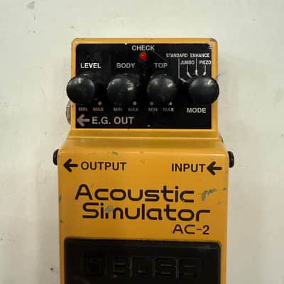 Boss Roland AC-2 Acoustic Simulator Emulator Guitar Effect Pedal image 2