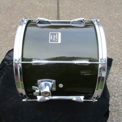 Yamaha Stage Custom 14 X 12 Floor Tom, Forest Green Lacquer, Birch, Excellent! image 5