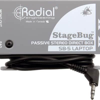 Radial StageBug SB-5 Laptop DI image 2