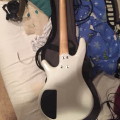 Ibanez Mikro Bass Fretless White image 2