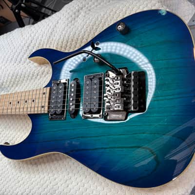 Ibanez RG470AHM Blue Moon Burst BMT Electric Guitar RG 470 RG470 AHM. image 17