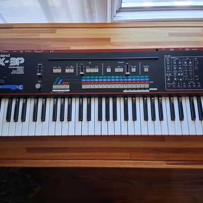 Roland JX-3P 61-Key Programmable Preset Polyphonic Synthesizer 1983 - 1985 - Black