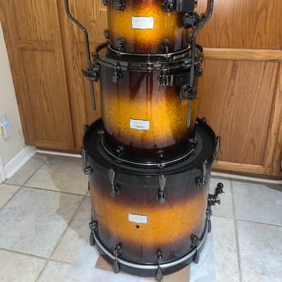 Mapex Saturn III Limited Edition Yellow Ocher Sparkle Burst image 6