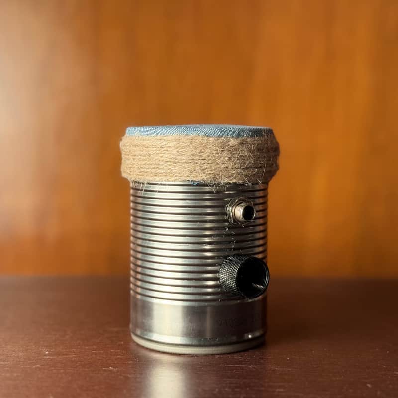 Original Lo-Fi Tin Can Microphone — Vintage Tone, Made in Texas (5/8" Mount) image 1