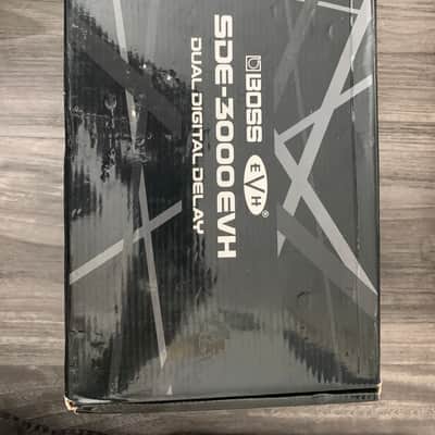 Boss SDE-3000EVH Dual Digital Delay 2023 - Present - Black / Grey Stripes image 2