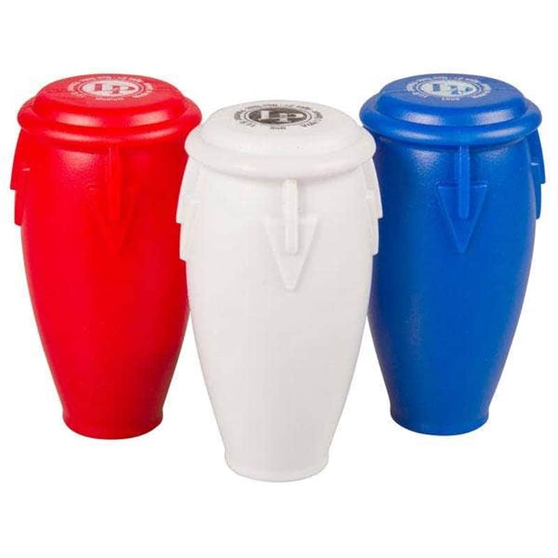 Latin Percussion Latin Percussion Conga Shaker Set, Red, White, Blue image 1