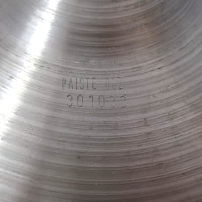 Paiste 14" Formula 602 Heavy Hi-Hat Cymbal (Bottom) image 5