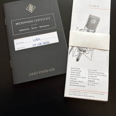 Neumann U 87 Ai !!DEAD MINT!! Mic U87 U87ai image 7