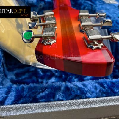 ♚ PRISTINE ♚ 2017 RICKENBACKER 350V63 Liverpool ♚ LUSH DEEP FIREGLO !♚ 6.2 LBS !♚ TOASTERS♚SAVE ££s. *360*330*325 image 24
