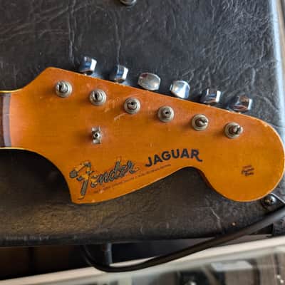 Fender 1966 Jaguar NECK + TUNERS BINDING BLOCK INLAYS 1966 image 22